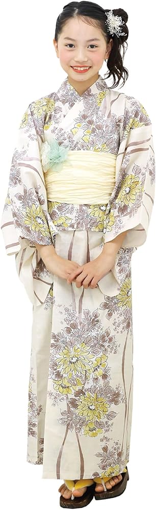 Amazon | [ニシキ] TIW001-140 浴衣 3点セット 綿100％ ワンピース